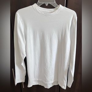 white long sleeve shirt